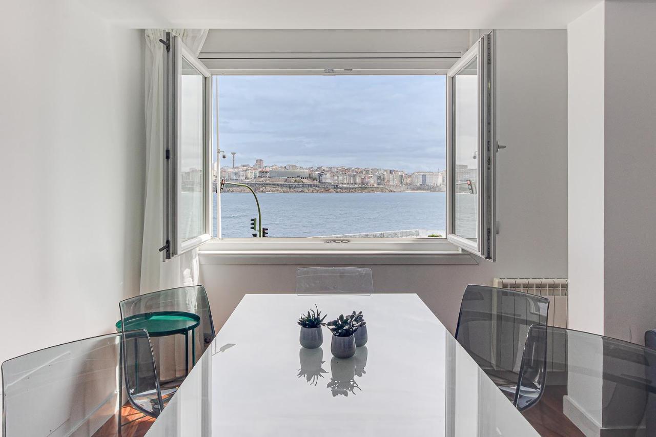 Riazor Ocean View Apartment Corunha Exterior foto