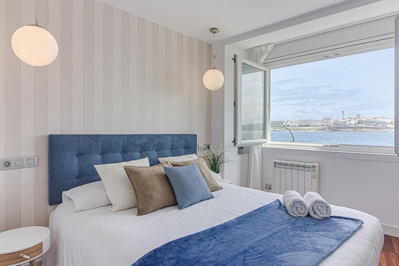 Riazor Ocean View Apartment Corunha Exterior foto